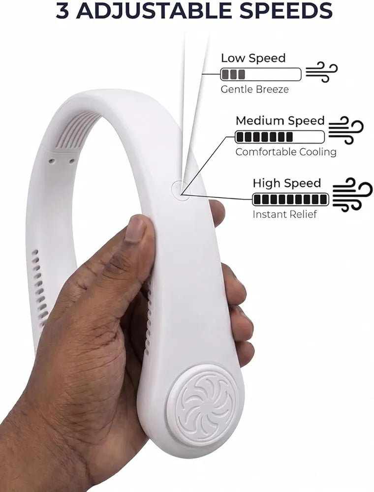 Portable Bladeless Neck Cooler Fan 🧊