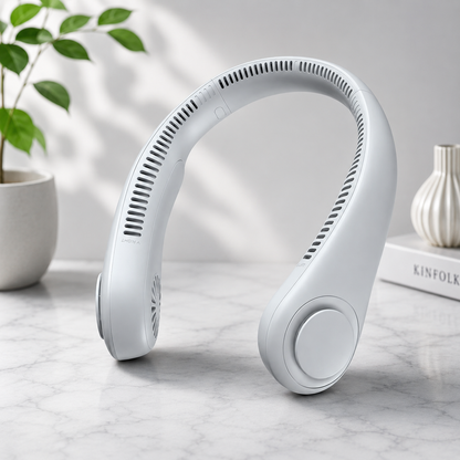 Portable Bladeless Neck Cooler Fan 🧊