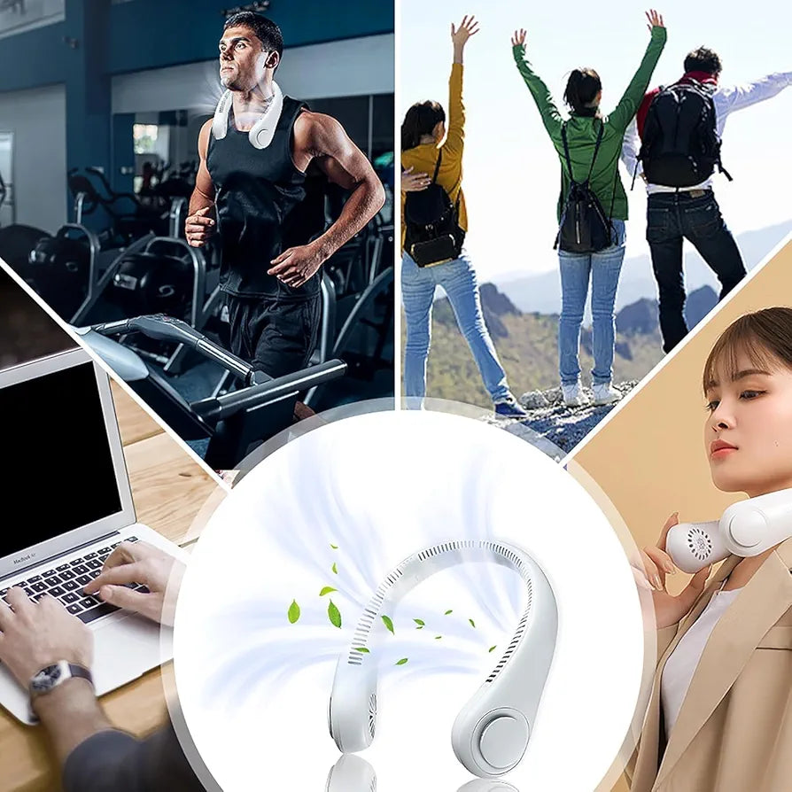 Portable Bladeless Neck Cooler Fan 🧊