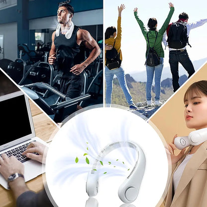 Portable Bladeless Neck Cooler Fan 🧊