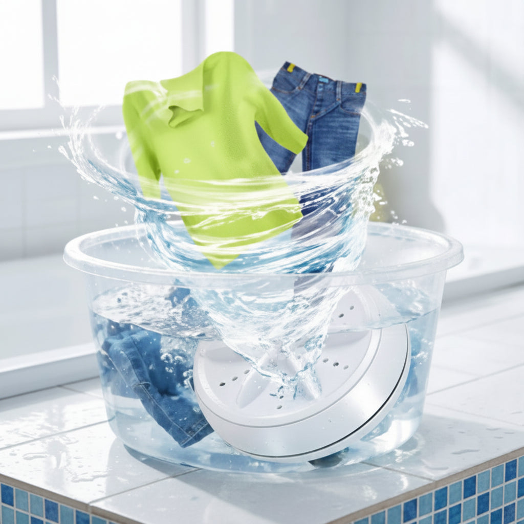 UltraWash Pro™ Portable Mini Washing Machine