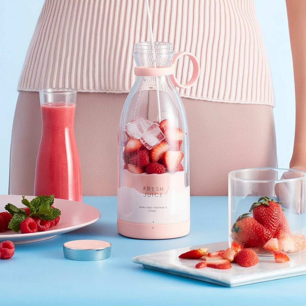 Electric Portable Mini Juicer Bottle