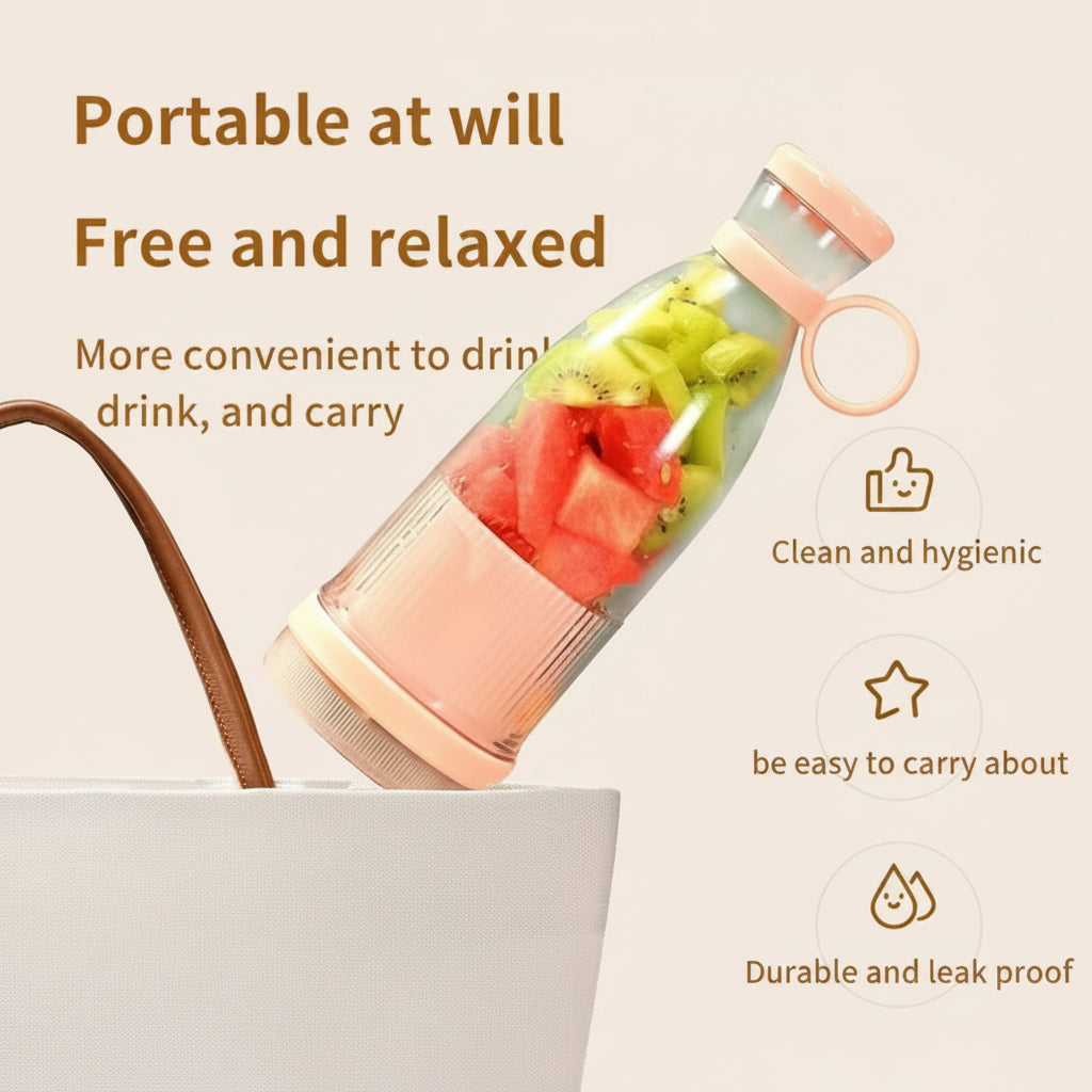 Electric Portable Mini Juicer Bottle
